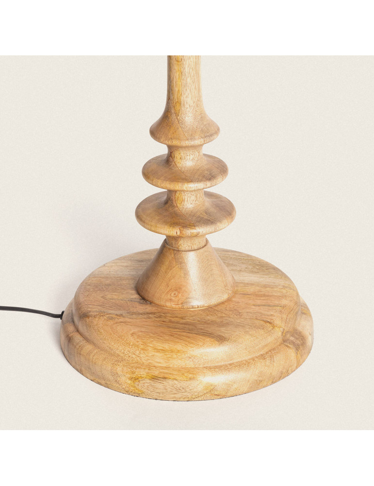 Lampadaire en bois Meena ILUZZIA