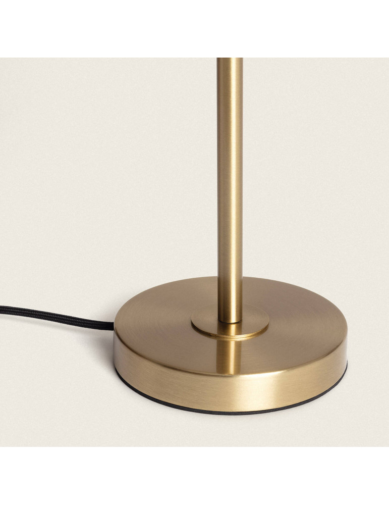 Lampe à Poser Métal et Verre Moonlight Brass 3 Spots