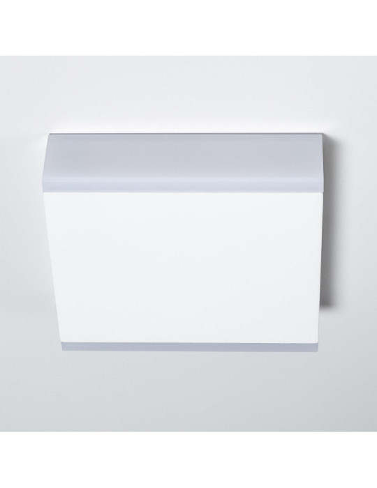 Applique Murale LED Extérieure Orus 6W Éclairage Double Face Carrée Blanche