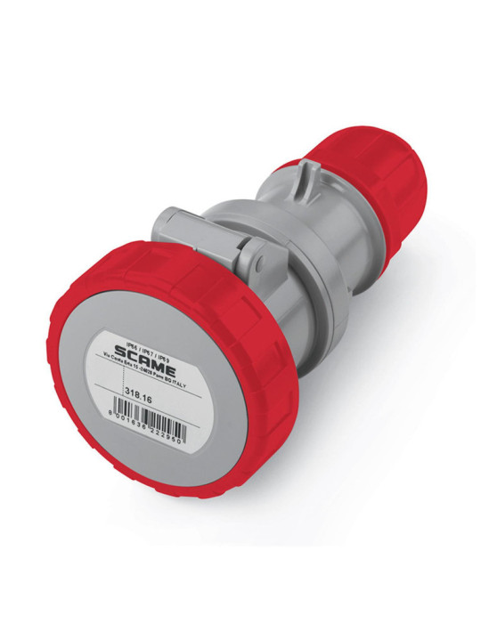 Fiche Industrielle 16A IP66 Optima SCAME