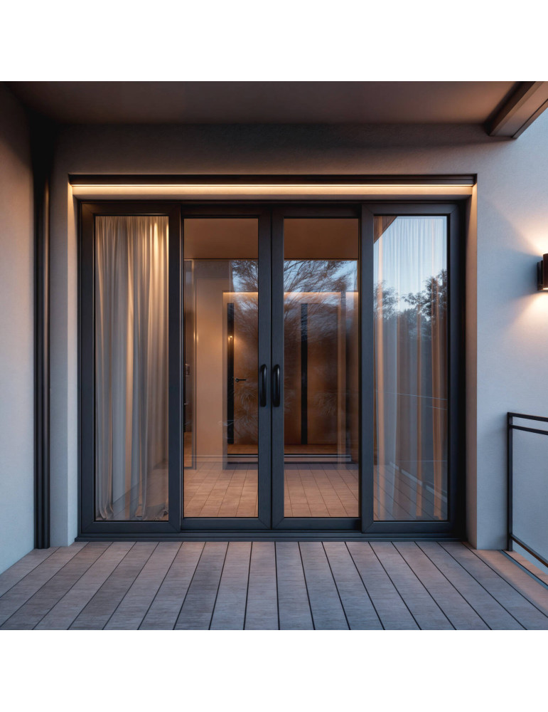 Ruban LED Extérieur Solaire 24V DC SMD2835 60 LED/m 20m IP65 Largeur 12mm Coupe 100 cm