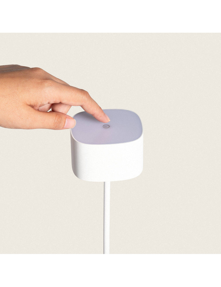 Lampe à Poser LED 2W Portable avec Batterie USB Rechargeable Mounka Square