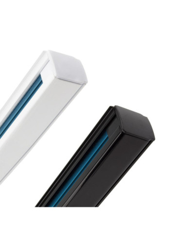 Rail Triphasé Aluminium 2 Mètres pour Spots LED