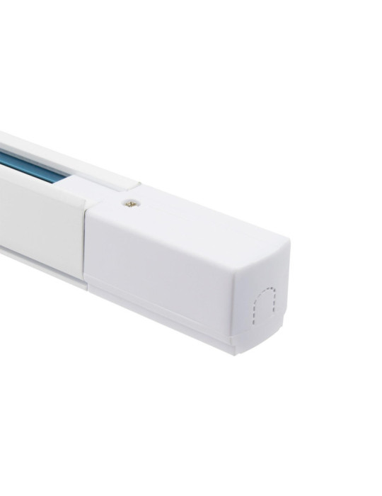 Rail Triphasé Aluminium 2 Mètres pour Spots LED