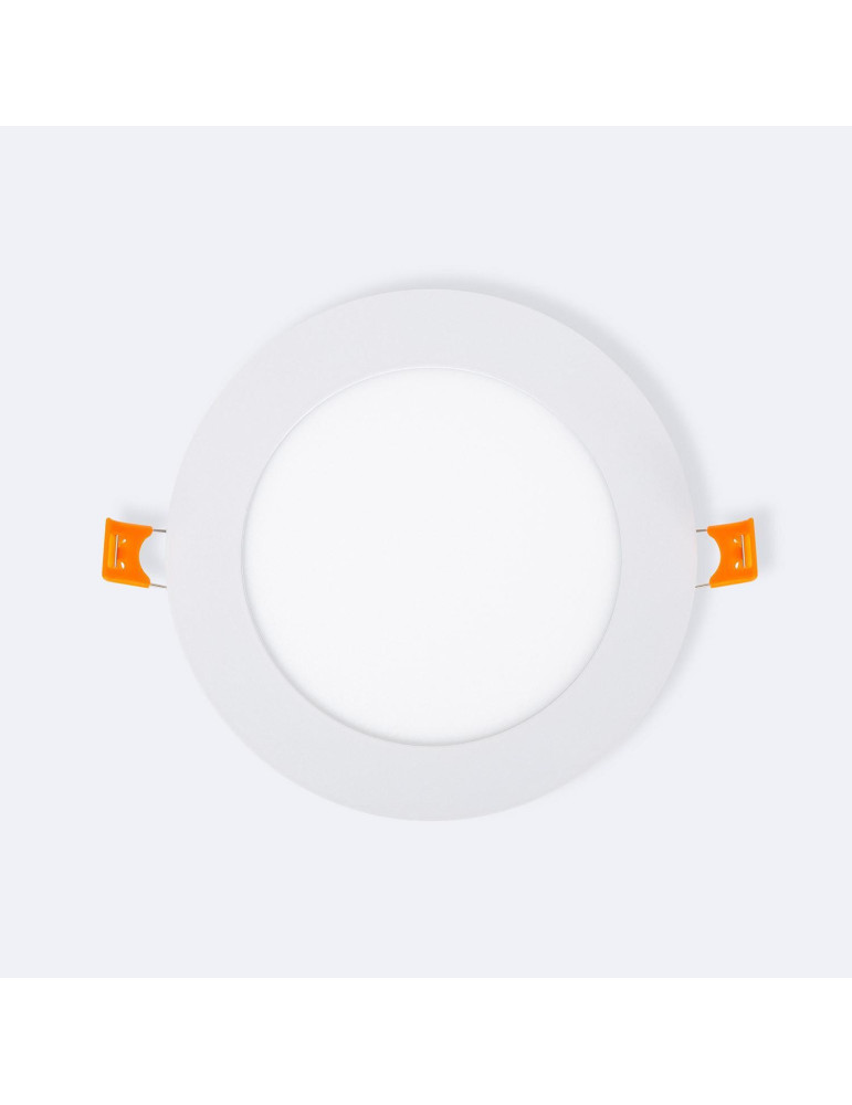 Dalle LED 9W Ronde Extra-Plate Coupe Ø 133 mm Pack 2 Unités