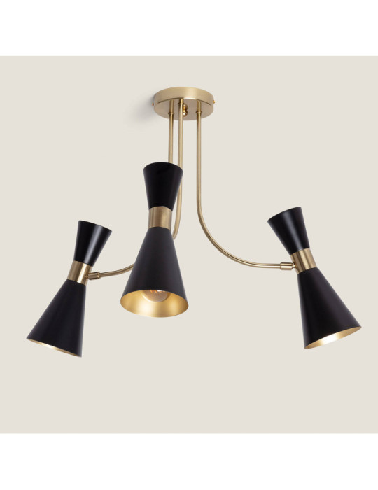 Plafonnier Métal Jigger 3 Spots