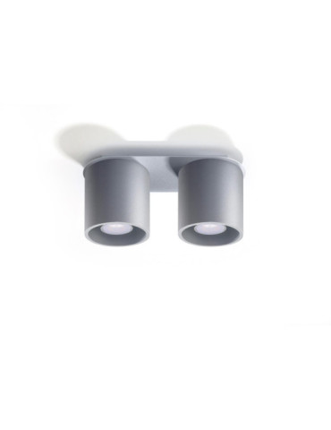 Plafonnier Aluminium Orbis 2 SOLLUX