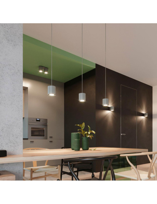 Plafonnier Aluminium Orbis 2 SOLLUX