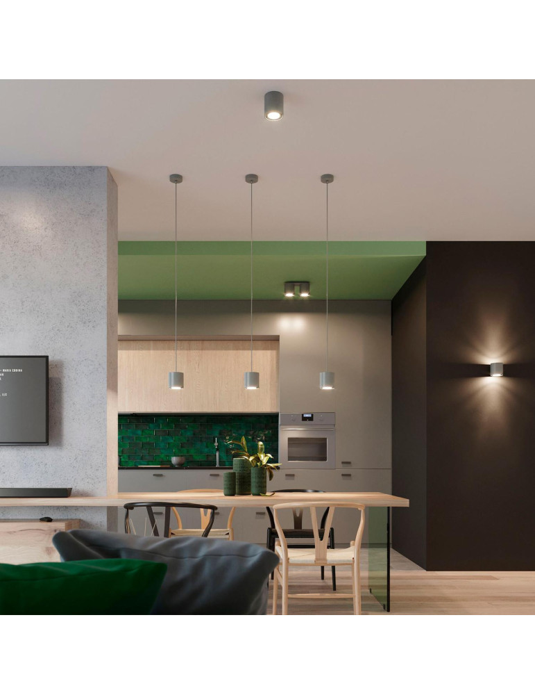 Plafonnier Aluminium Orbis 2 SOLLUX