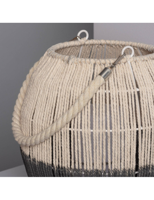 Lampe à Poser LED Portable Corde Naturelle Mero