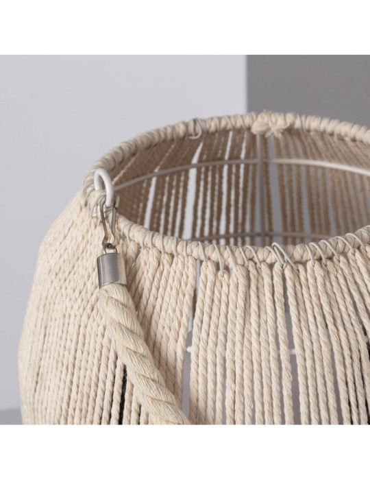 Lampe à Poser LED Portable Corde Naturelle Mero