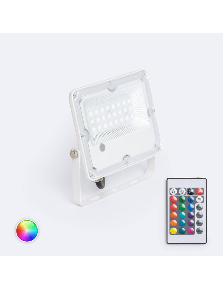 Projecteur LED 20W RGB IP65 S2 Pro avec Télécommande IR