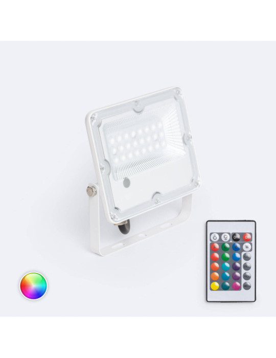 Projecteur LED 20W RGB IP65 S2 Pro avec Télécommande IR