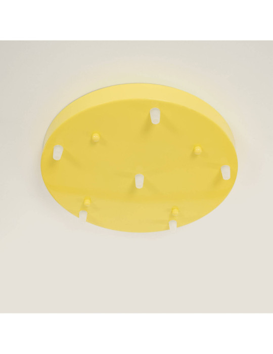 Rosace aluminium 6x1