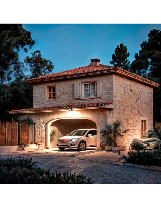 Projecteur LED 50W Dimmable 0-10V 170 lm/W IP65 ELEGANCE Slim PRO Noir