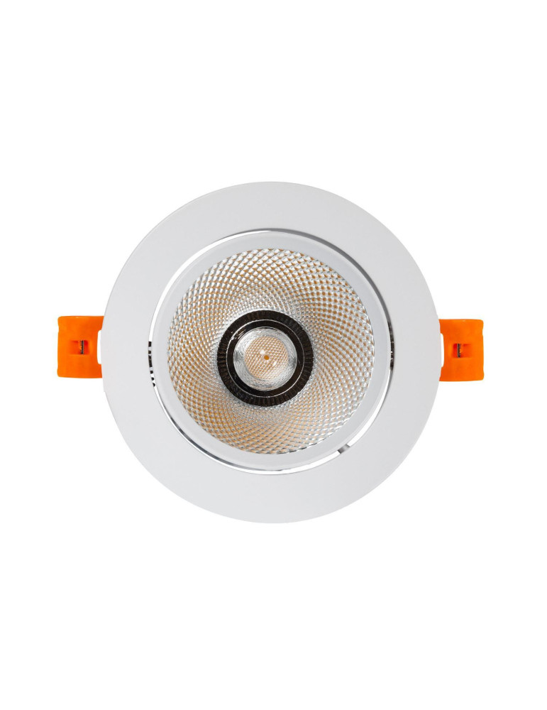 Spot Downlight LED 15W Rond COB CRI90 Coupe Ø 90 mm
