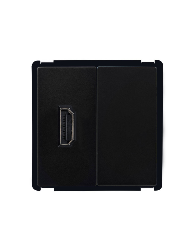 Prise HDMI + Obturateur Modern