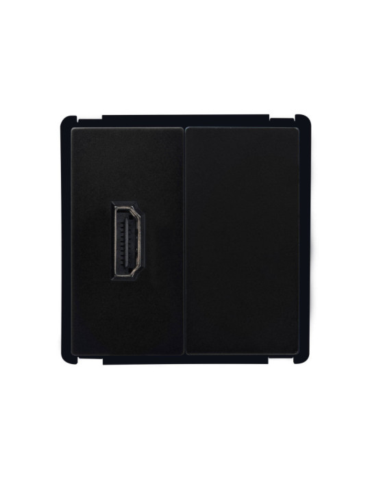 Prise HDMI + Obturateur Modern