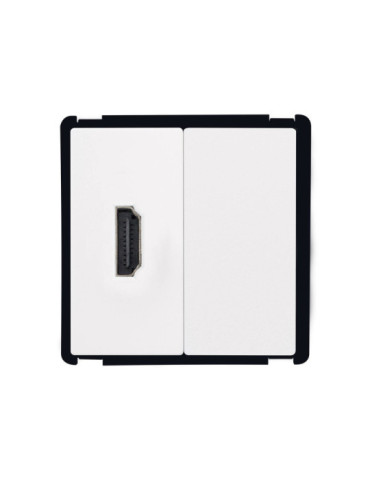 Prise HDMI + Obturateur Modern