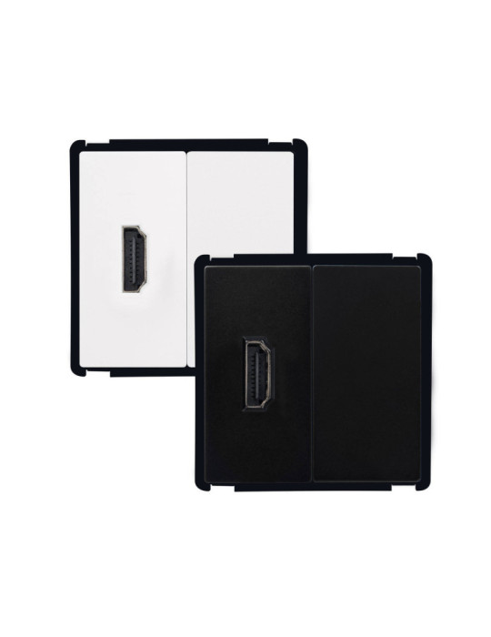 Prise HDMI + Obturateur Modern