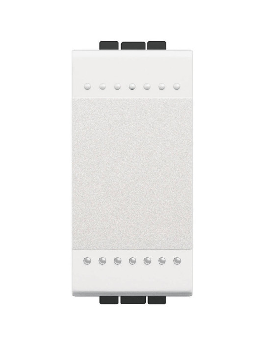 Interrupteur Simple 1 Module 16 AX 250V AC Borne Auto BTicino Living Light N4001A Interrupteur Simple 1 Module 16 AX 250V AC Borne Auto BTicino Living Light N4001A