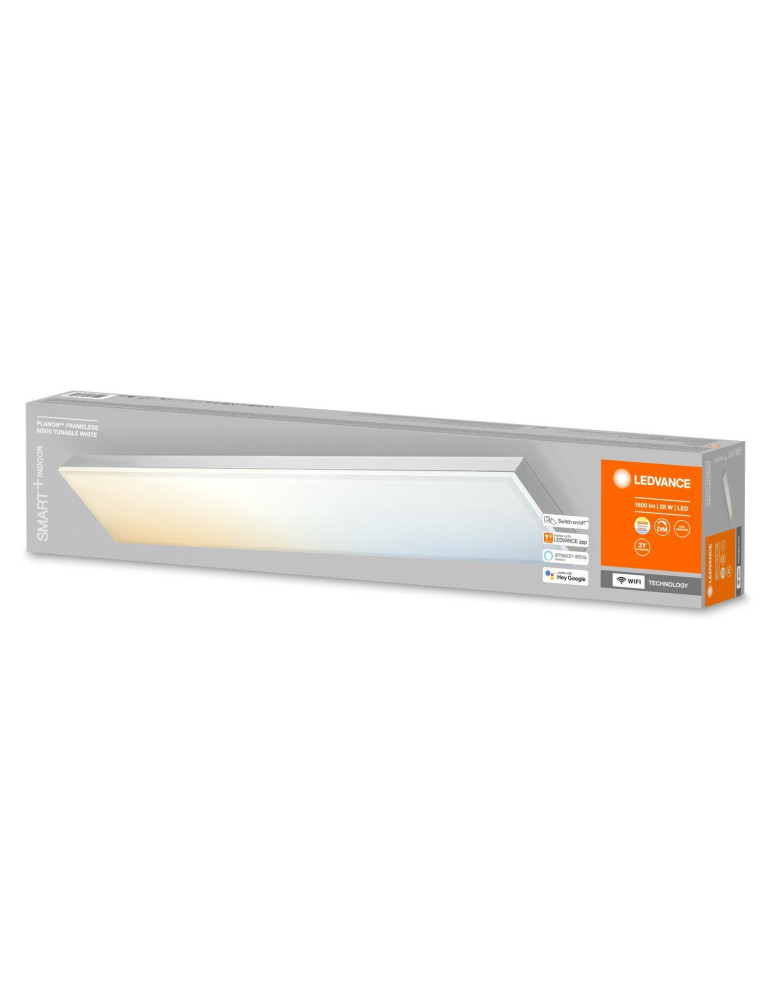 Plafonnier LED Rectangulaire 600x100 mm 28W CCT Smart+ WiFi LEDVANCE 4058075484610