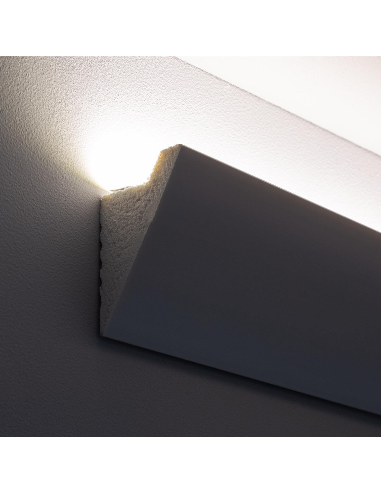 Moulure Diagonale Modern 2m pour Ruban LED