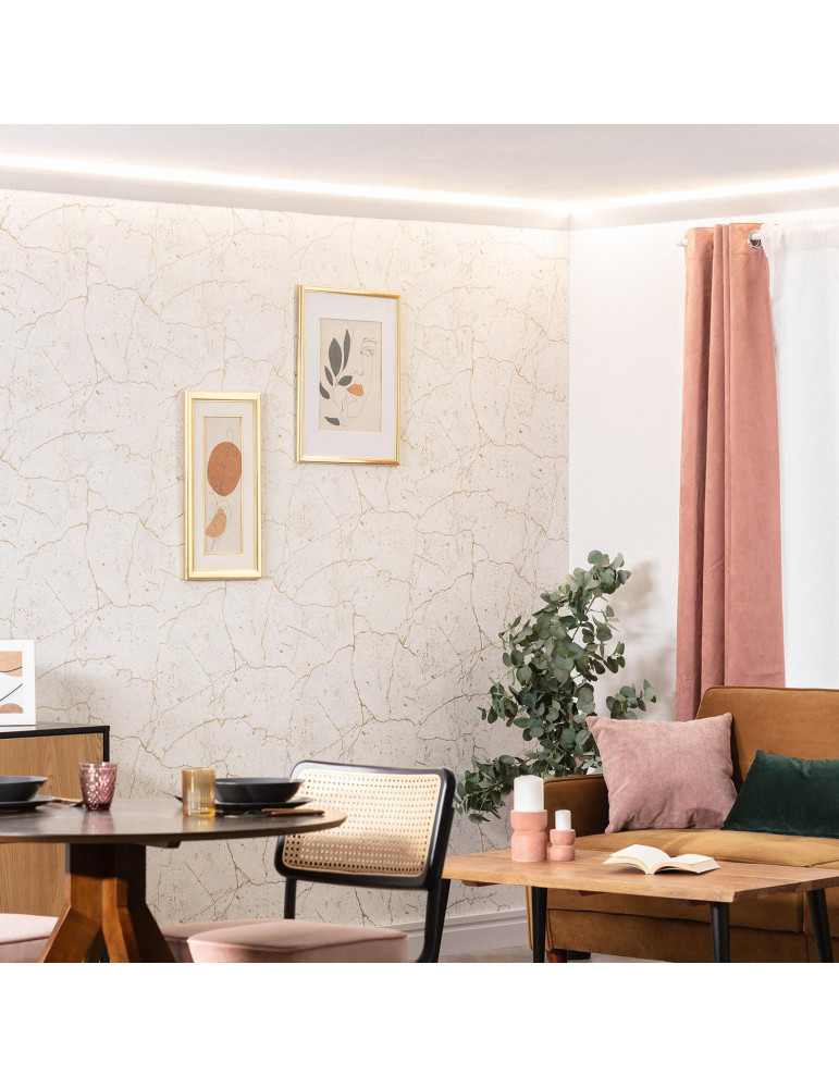 Moulure Diagonale Modern 2m pour Ruban LED