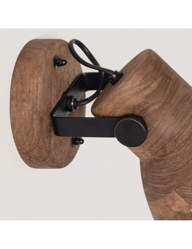 Applique Murale Bois Dallas ILUZZIA