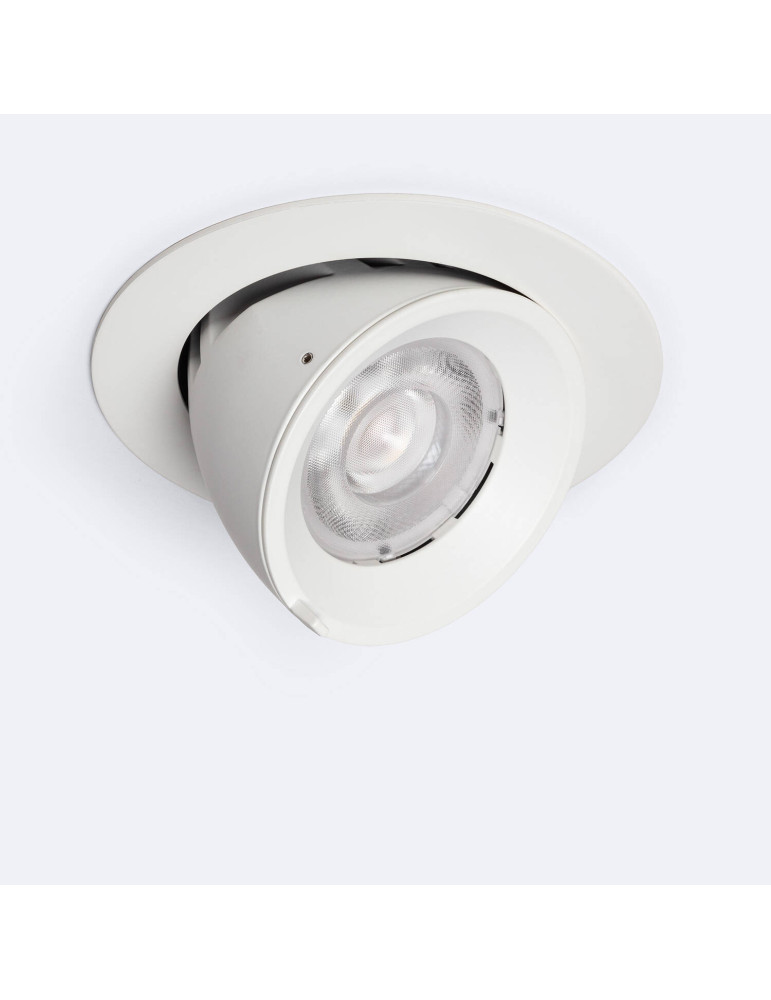 Downlight LED 30W Rond Orientable OSRAM CCT 120 lm/W LIFUD Coupe Ø 150 mm