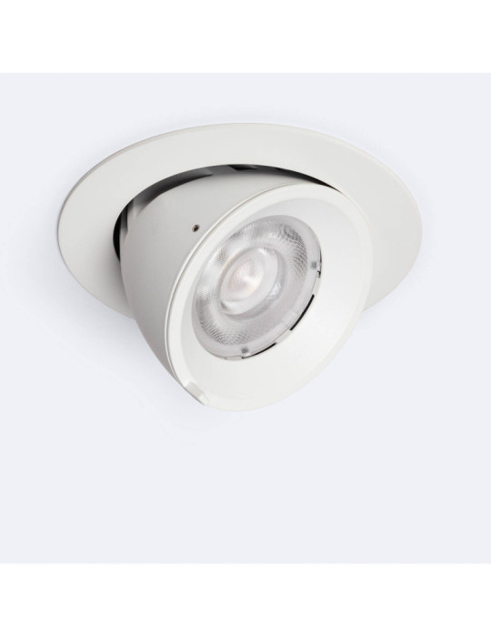 Downlight LED 30W Rond Orientable OSRAM CCT 120 lm/W LIFUD Coupe Ø 150 mm