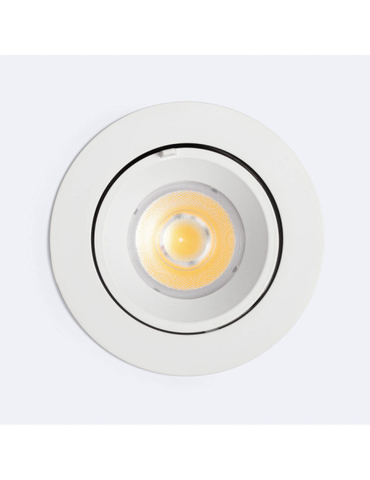 Downlight LED 30W Rond Orientable OSRAM CCT 120 lm/W LIFUD Coupe Ø 150 mm