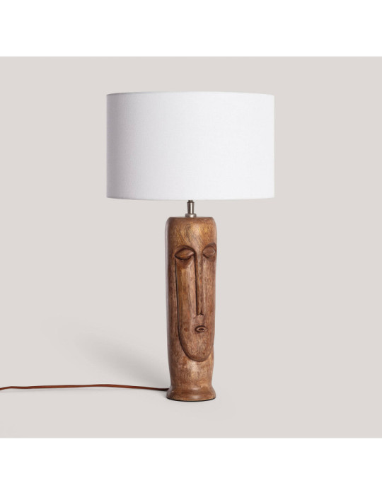 Lampe à Poser Bois Divya ILUZZIA