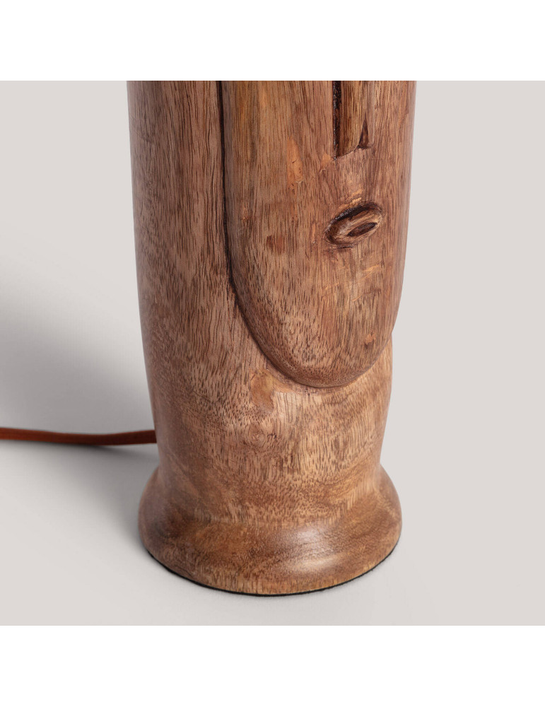 Lampe à Poser Bois Divya ILUZZIA