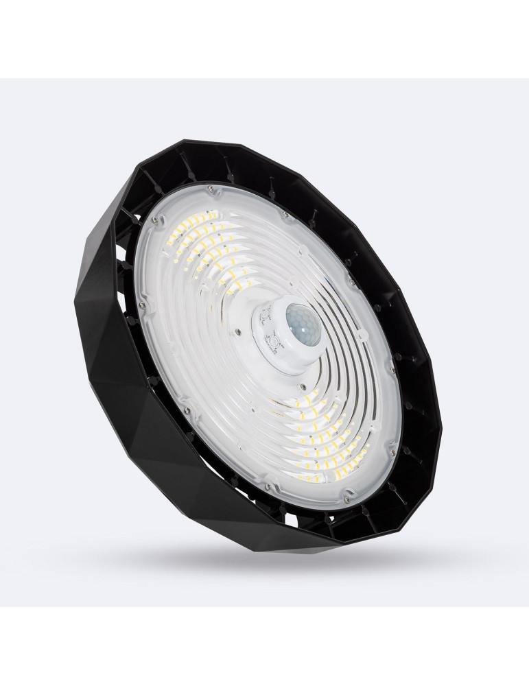 Cloche LED Industrielle UFO 150W 200lm/W PHILIPS Xitanium SMART Détecteur de Présence