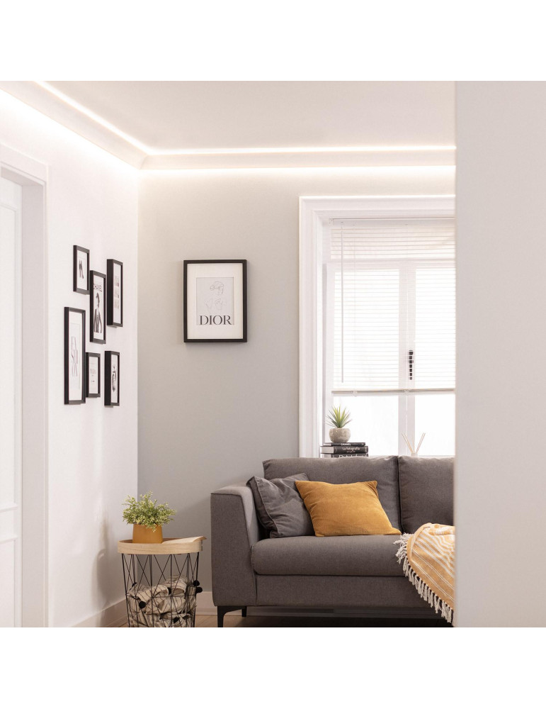 Moulure Arc 2m pour 2 Rubans LED