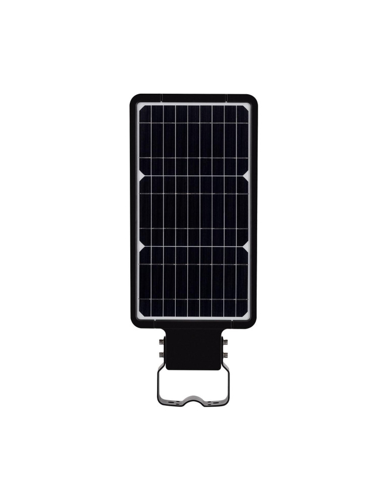 Lampadaire LED Solaire 4800 lm 110 lm/W avec Détecteur de Présence et Crépusculaire