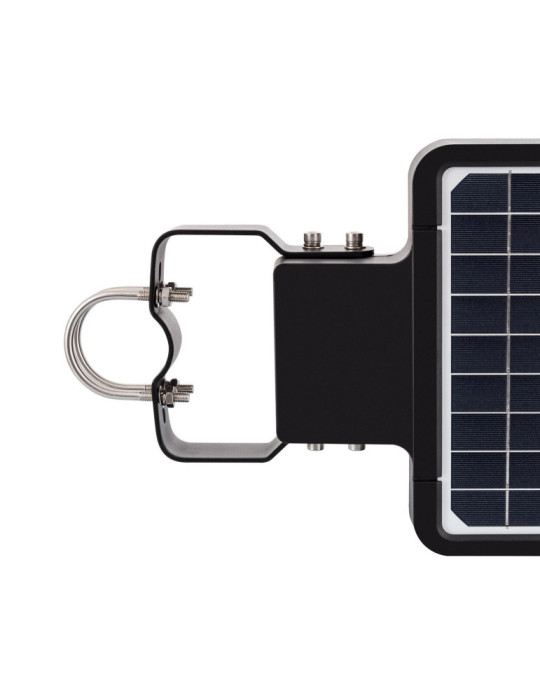 Lampadaire LED Solaire 4800 lm 110 lm/W avec Détecteur de Présence et Crépusculaire