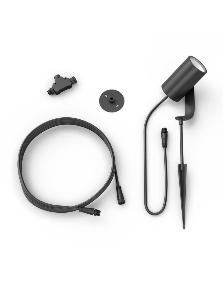 Rallonge Spot sur Piquet White Color Lily 8W PHILIPS Hue