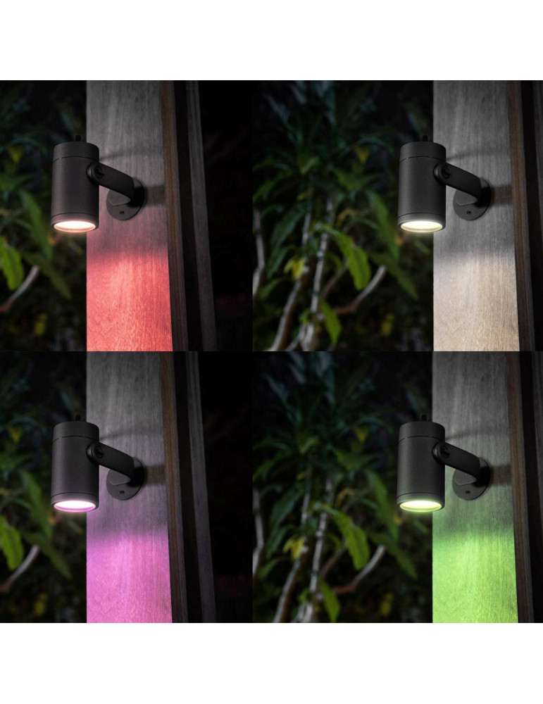 Rallonge Spot sur Piquet White Color Lily 8W PHILIPS Hue