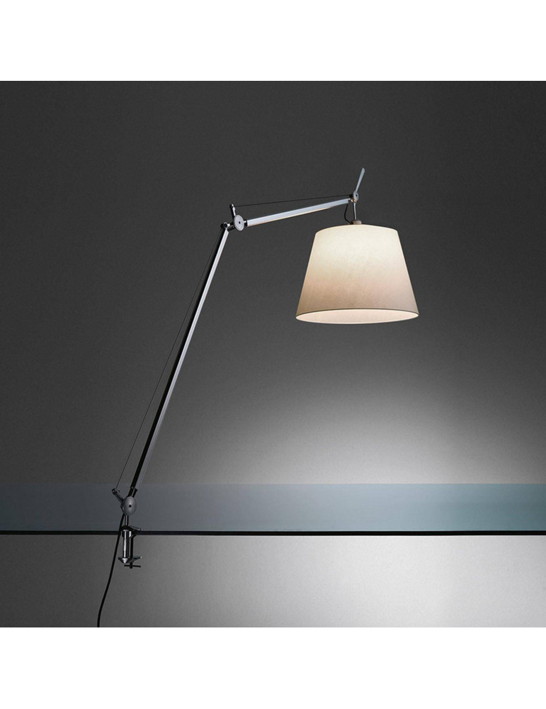 Lampe à Poser Tolomeo Mega avec Pince et interrupteur ARTEMIDE