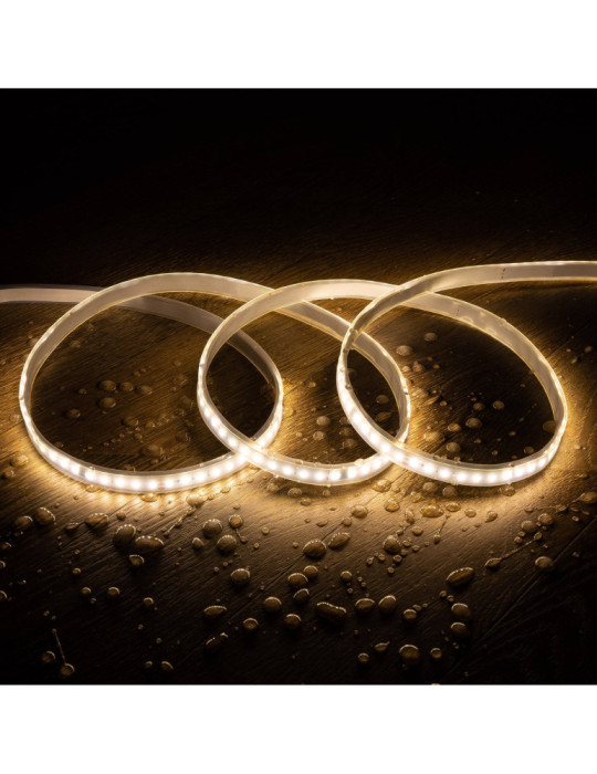 Ruban LED 24V DC Monochrome Digital SPI 120LED/m 10m IP67 Largeur 10mm Coupe tous les 10cm