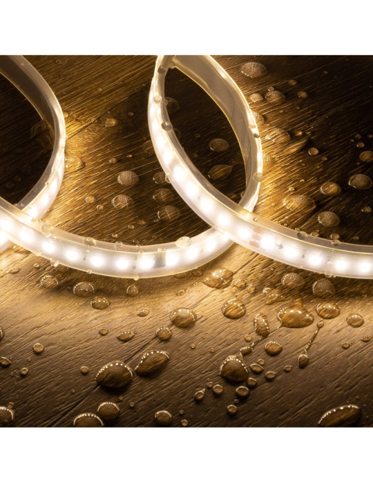 Ruban LED 24V DC Monochrome Digital SPI 120LED/m 10m IP67 Largeur 10mm Coupe tous les 10cm