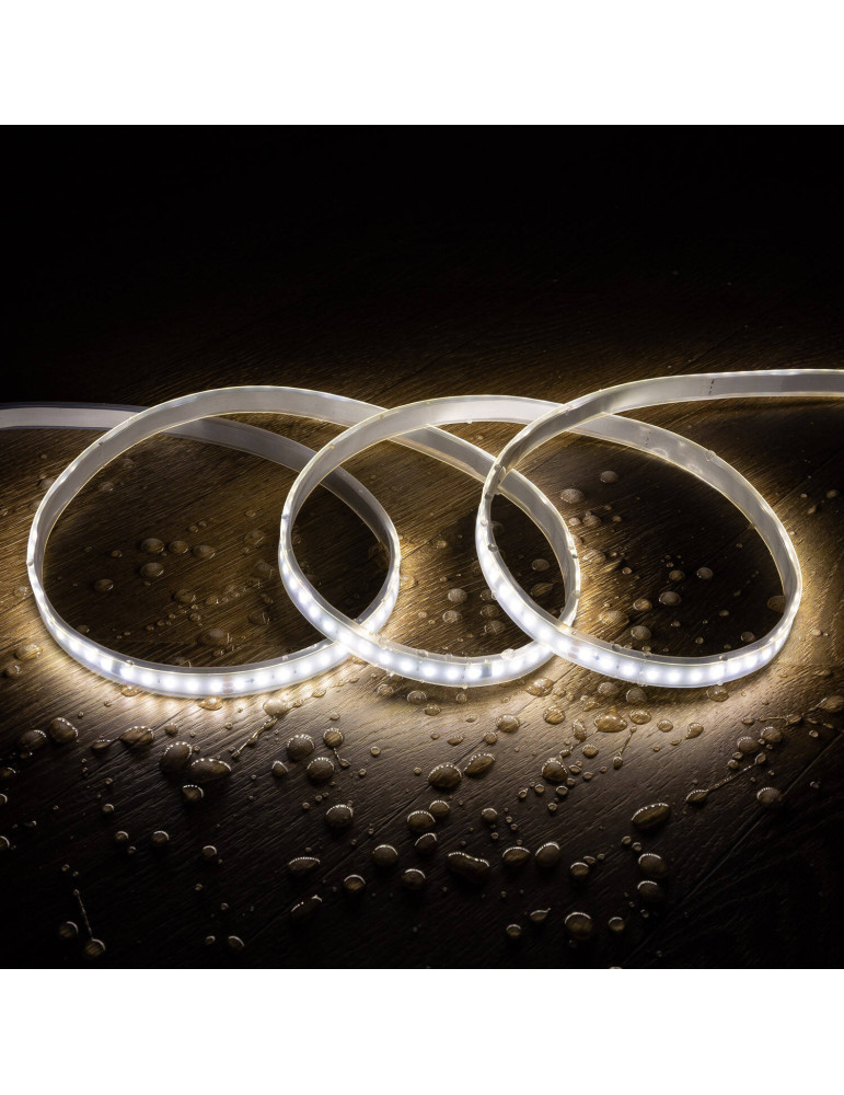 Ruban LED 24V DC Monochrome Digital SPI 120LED/m 10m IP67 Largeur 10mm Coupe tous les 10cm