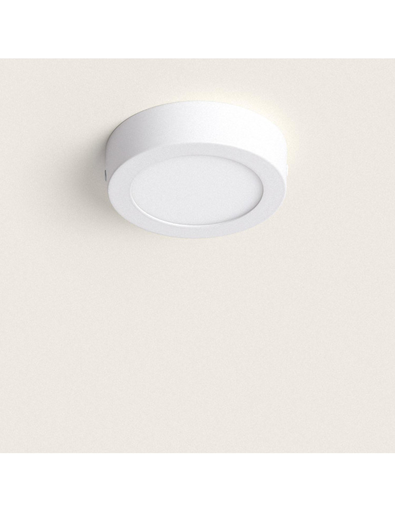 Plafonnier LED Rond 6W Extra-Plat CCT Sélectionnable Ø110 mm