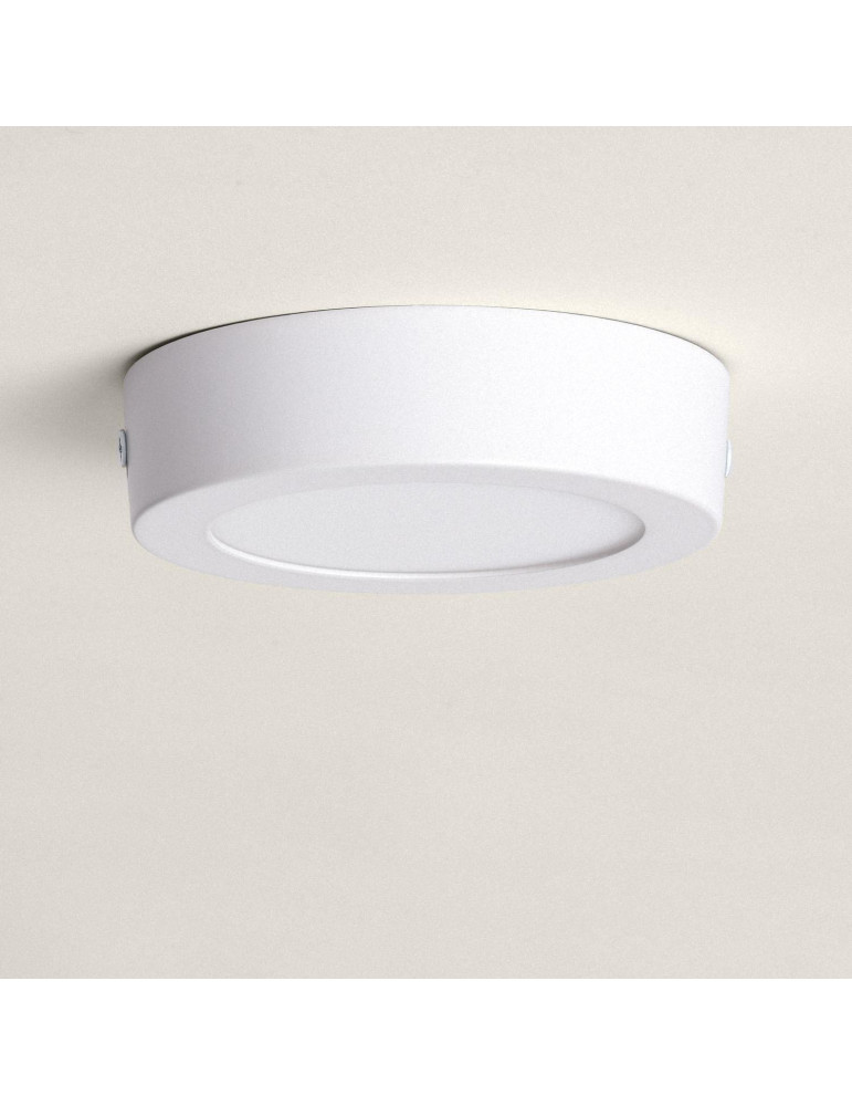 Plafonnier LED Rond 6W Extra-Plat CCT Sélectionnable Ø110 mm