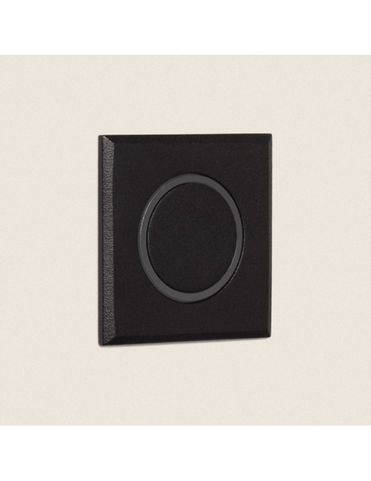 Balise Extérieure LED 2W Carrée Encastrable Mur Resbel