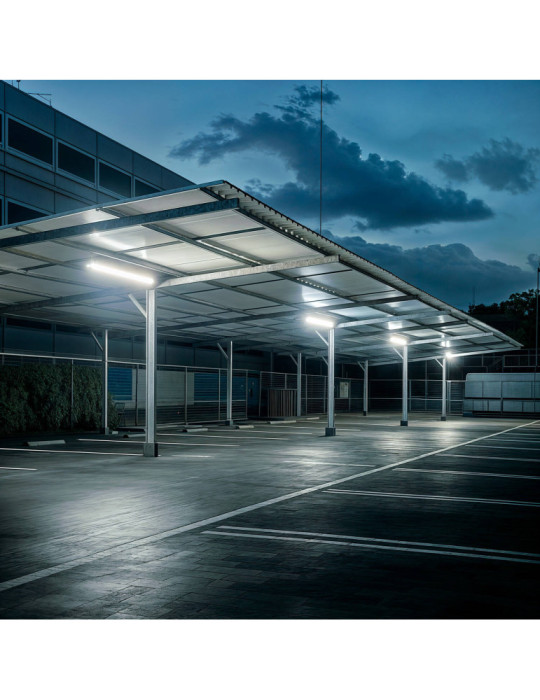 Réglette Étanche Slim 150cm IP65 pour deux Tubes LED