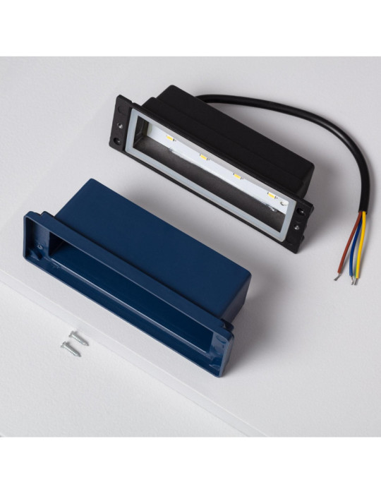 Balise LED Extérieure 4W Encastrable au Mur Morgan