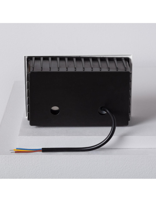 Balise LED Extérieure 5W Encastrable au Mur Goethe Horizon Blanche